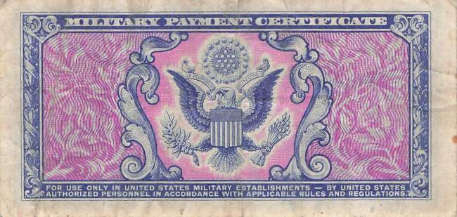 USA MPC Series 481 p.M23 10 Cents 1951 F